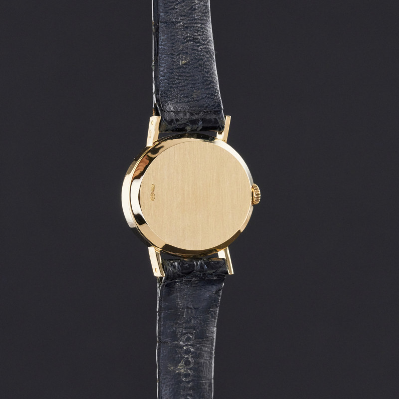 Rolex Cellini, 4081, 25mm, 1989, Yellow gold, Blue Vignette dial, Fullset, 1y warranty