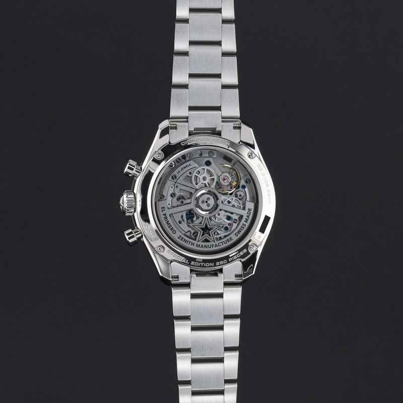 Zenith Chronomaster Sport Yoshida Special Edition, 03.3105.3600/52.M3100, 41mm, 2022, Steel, Ice Blue dial, Fullset, 1y warranty