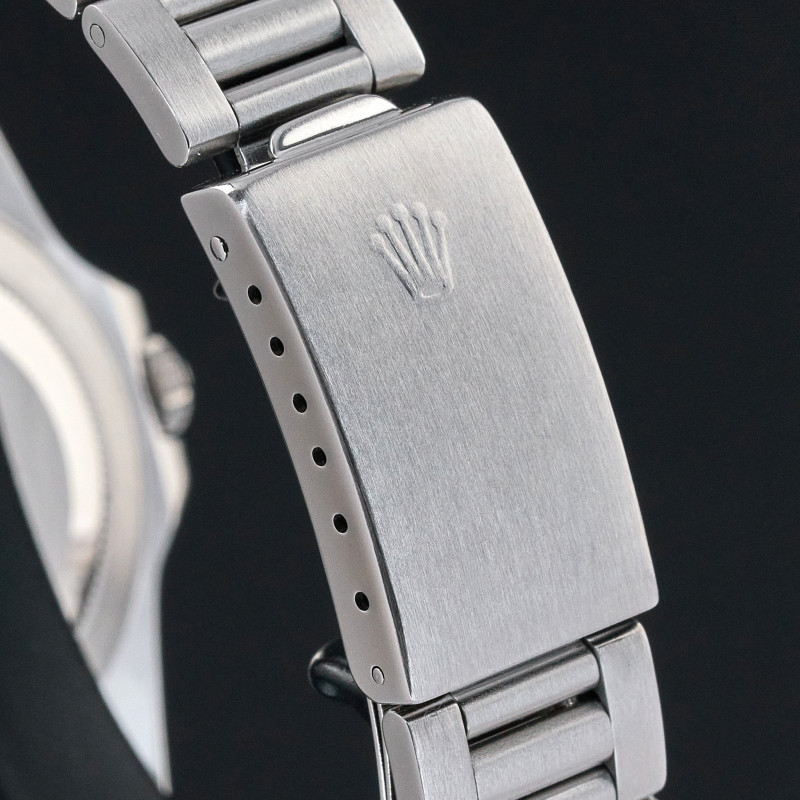 Rolex Explorer II, 40mm, 1984, 1y warranty, Fullset, ref. 16550, Steel, Rail Spider Black dial, Serviced