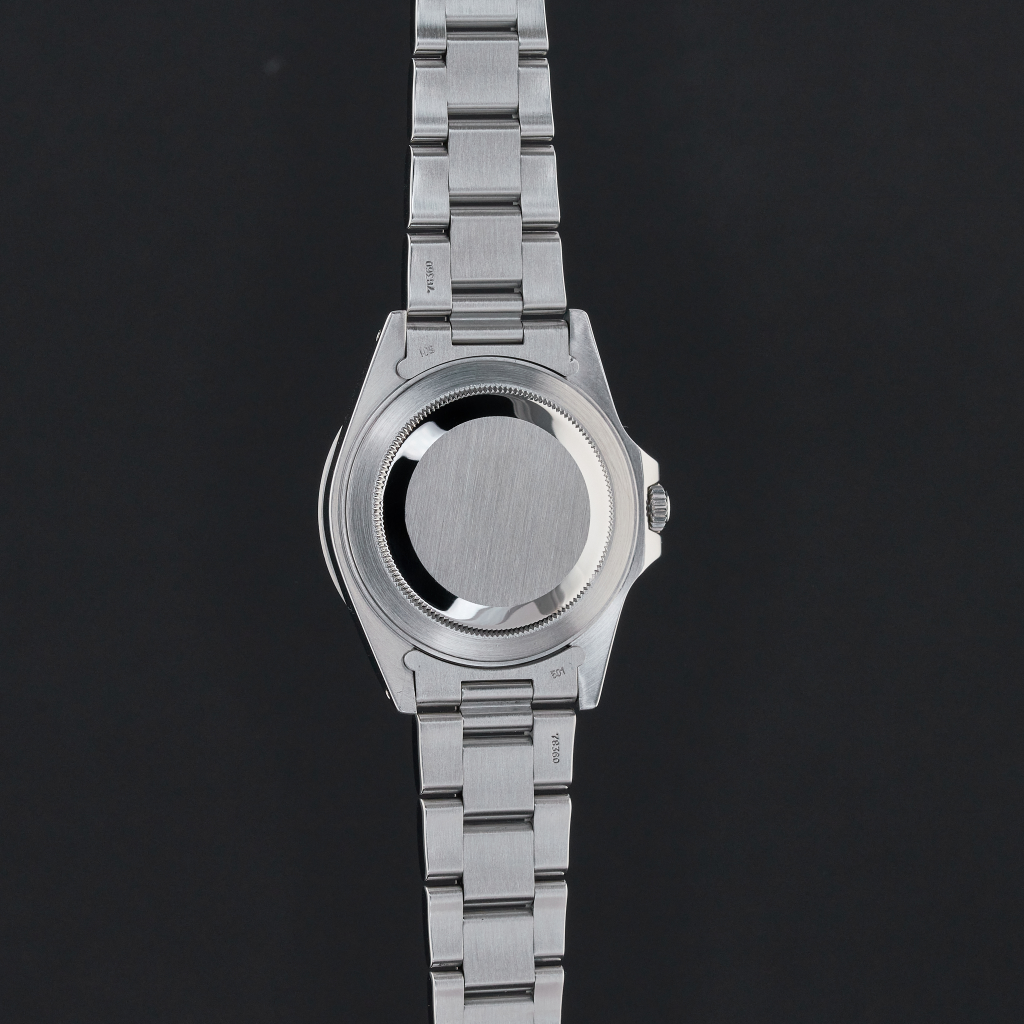 Rolex Explorer II, 40mm, 1984, 1y warranty, Fullset, ref. 16550, Steel, Rail Spider Black dial, Serviced